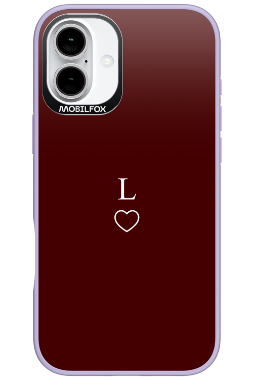 L Burgundia 2.0 - Apple iPhone 16 Plus