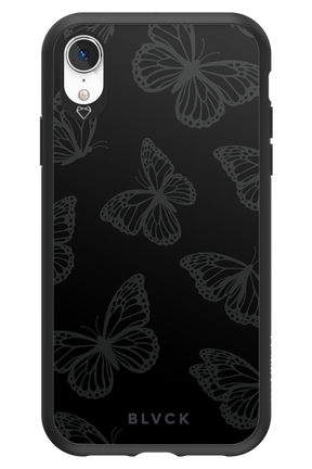Black Butterflies - Apple iPhone XR
