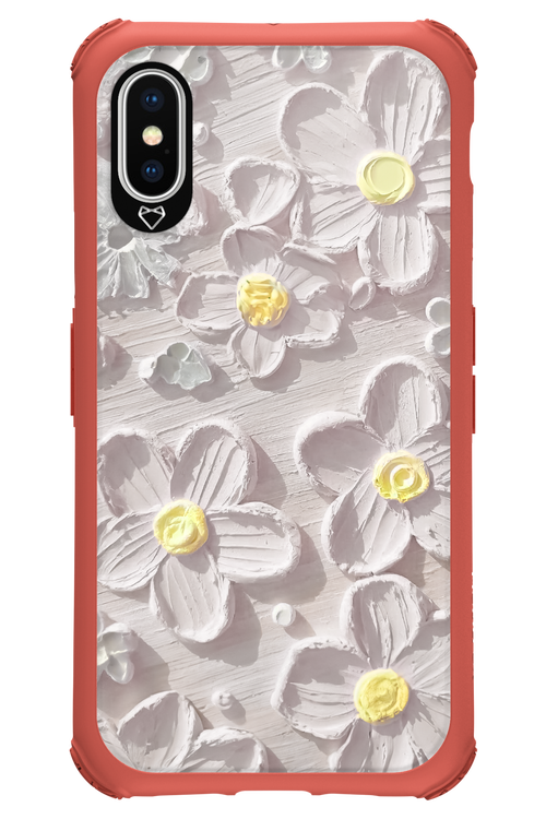 White Flowers 2.0 - Apple iPhone XS