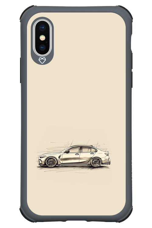Sketch Car - Apple iPhone XS