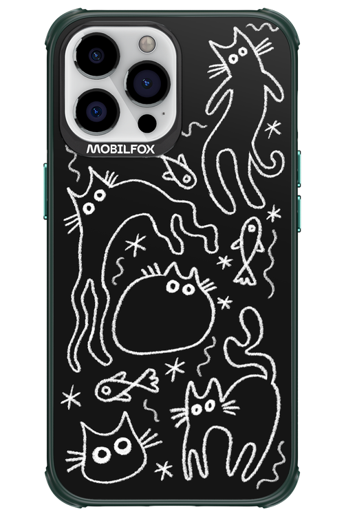 CHALK_CATS 2.0 - Apple iPhone 13 Pro Max