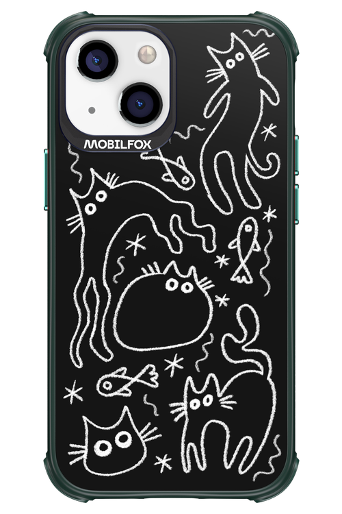 CHALK_CATS 2.0 - Apple iPhone 13 Mini
