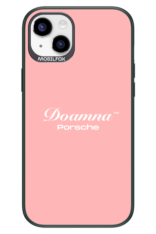 Doamna Porsche (pink) - Apple iPhone 14 Plus