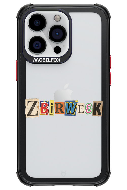 Zbirweek (transparent) 2.0 - Apple iPhone 13 Pro