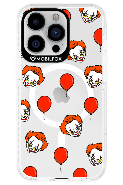 Mystery Clown (Transparent) - Apple iPhone 13 Pro
