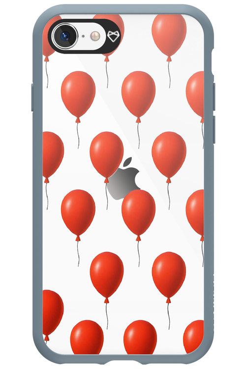 Red Balloons - Apple iPhone SE 2020