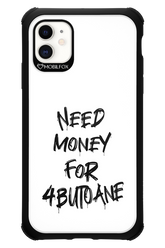 Need Money For Butoane Black - Apple iPhone 11