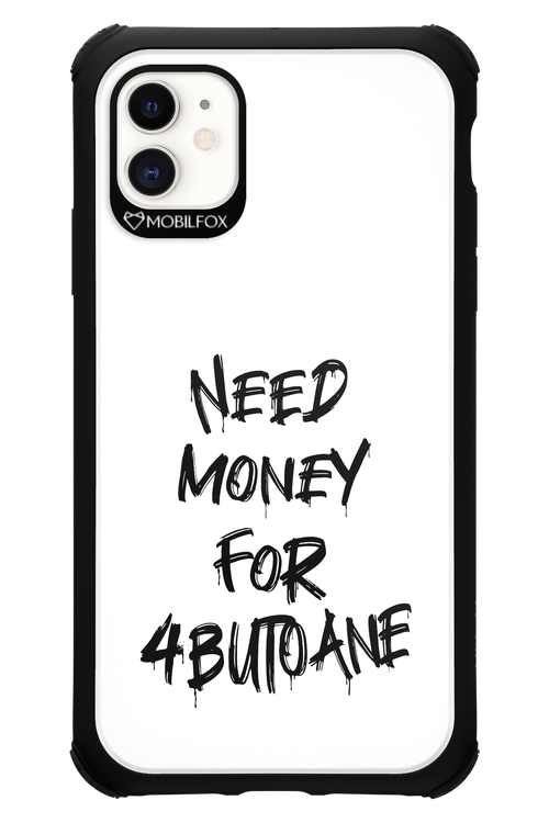 Need Money For Butoane Black - Apple iPhone 11