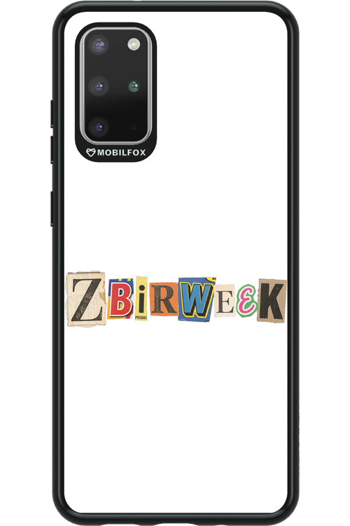 Zbirweek (white) 2.0 - Samsung Galaxy S20+