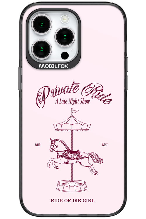 Private Ride 2.0 - Apple iPhone 15 Pro Max