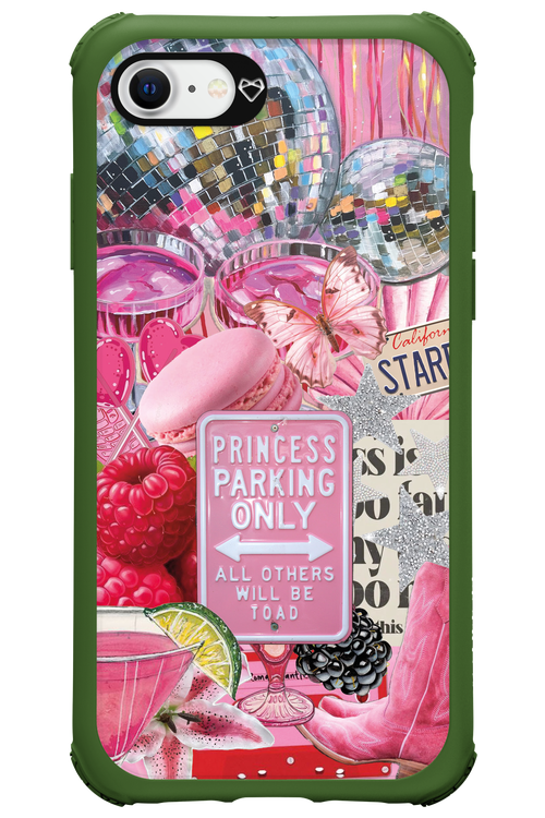 PINK PRINCESS - Apple iPhone 8