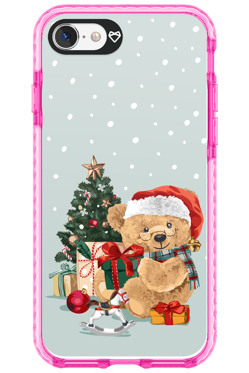 Merry Christmas Bear - Apple iPhone SE 2020