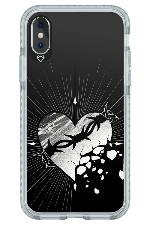 Fehér Szív 2.0 - Apple iPhone XS