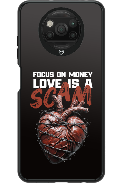 Focus on money, love is a scam - Xiaomi Poco X3 Pro