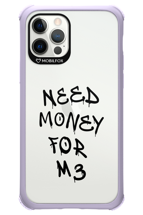 Need M3 Transparent Black - Apple iPhone 12 Pro