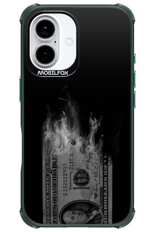 Money Burn B&W 2.0 - Apple iPhone 16