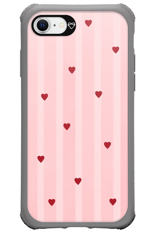 Red Little Hearts 2.0 - Apple iPhone SE 2020