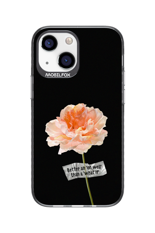 Flower Black - Apple iPhone 13 Mini