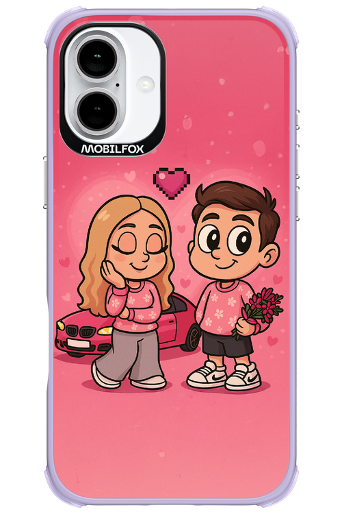 Pink Amour 2.0 - Apple iPhone 16 Plus