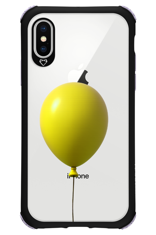 Yellow Balloon - Apple iPhone X