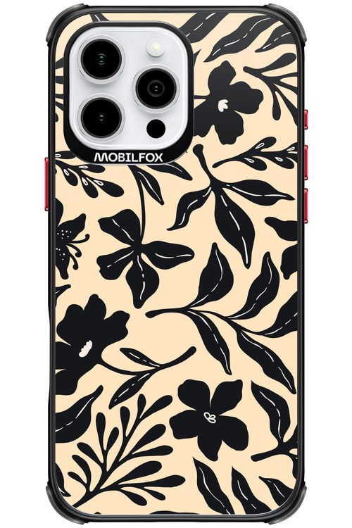 Black Flowers 2.0 - Apple iPhone 16 Pro Max