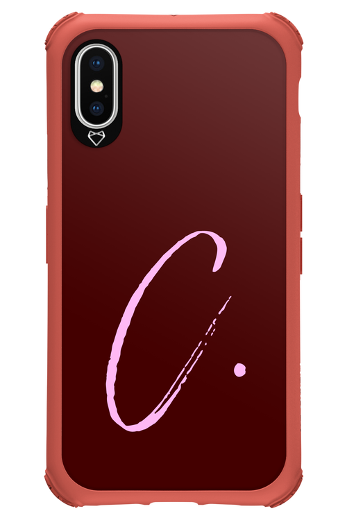 (Dark Blush) C 2.0 - Apple iPhone X
