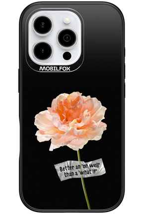 Flower Black - Apple iPhone 16 Pro