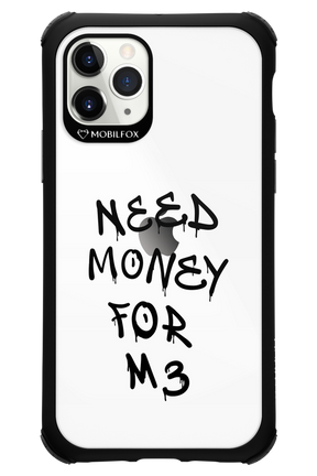 Need M3 Transparent Black - Apple iPhone 11 Pro