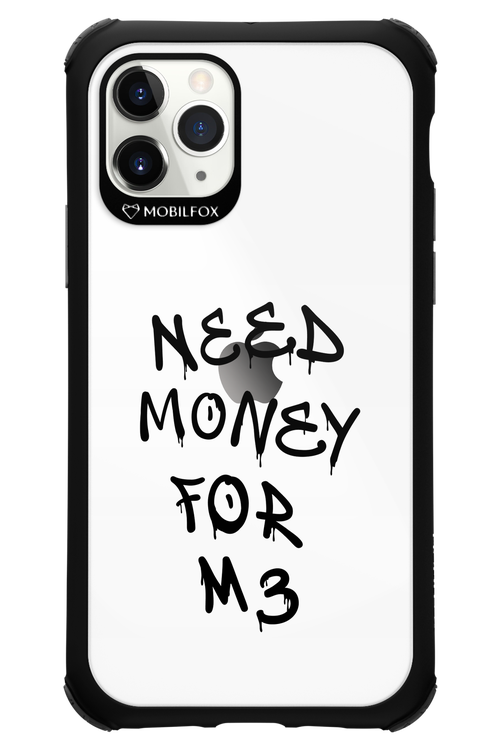 Need M3 Transparent Black - Apple iPhone 11 Pro