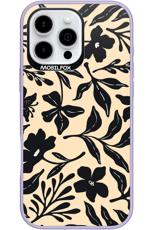 Black Flowers 2.0 - Apple iPhone 16 Pro Max