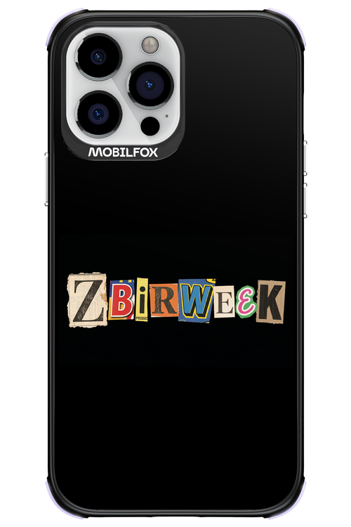 Zbirweek (black) 2.0 - Apple iPhone 13 Pro Max
