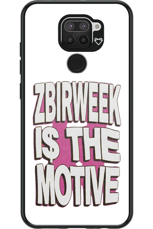 Motive (white) 2.0 - Xiaomi Redmi Note 9