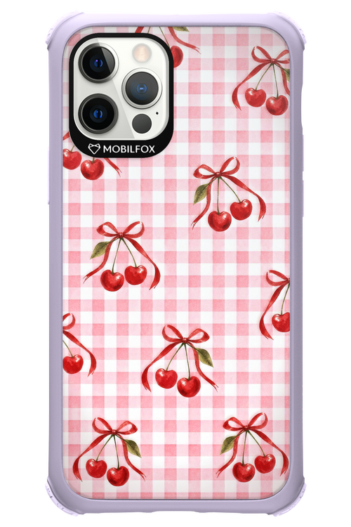 Pink Cherry Checked 2.0 - Apple iPhone 12 Pro