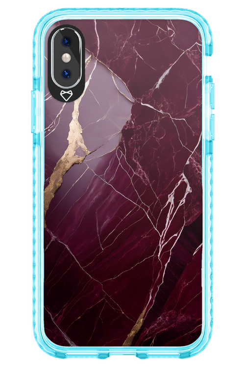 Burgundy Marble 2.0 - Apple iPhone XS