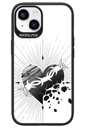 Fekete Szív - Apple iPhone 14