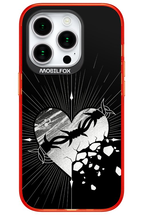 Fehér Szív 2.0 - Apple iPhone 15 Pro