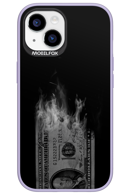 Money Burn B&W 2.0 - Apple iPhone 15