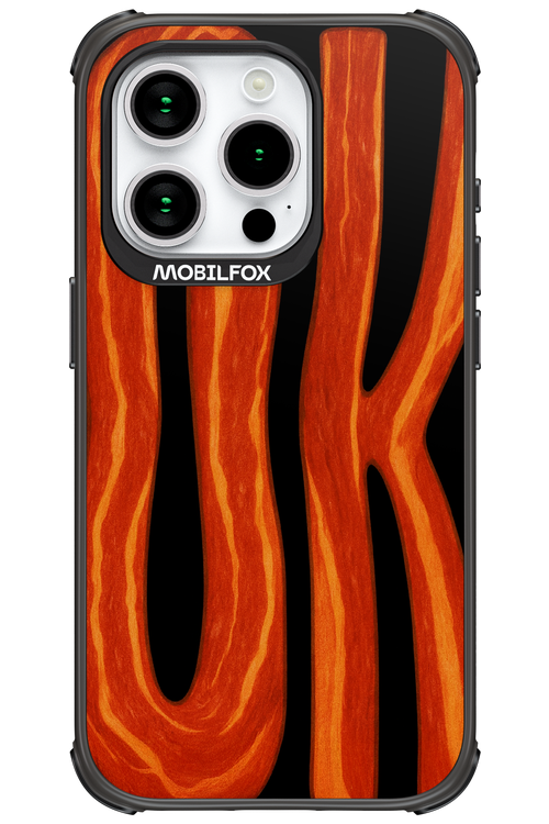 OK (Black-Red) - Apple iPhone 15 Pro