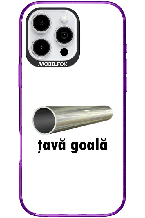 Țavă Goală White - Apple iPhone 16 Pro Max