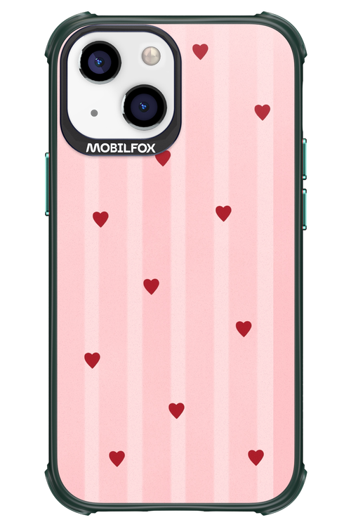 Red Little Hearts 2.0 - Apple iPhone 13 Mini