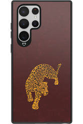 Burgundy Leopard - Samsung Galaxy S22 Ultra