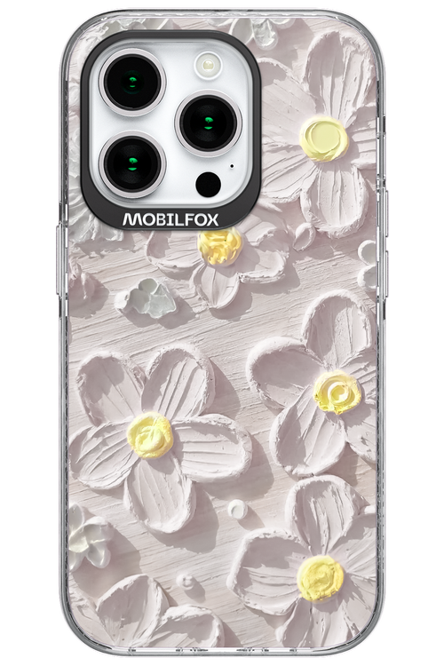 White Flowers 2.0 - Apple iPhone 15 Pro