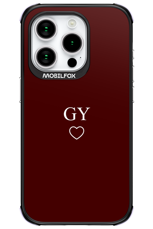 GY Burgundia 2.0 - Apple iPhone 15 Pro