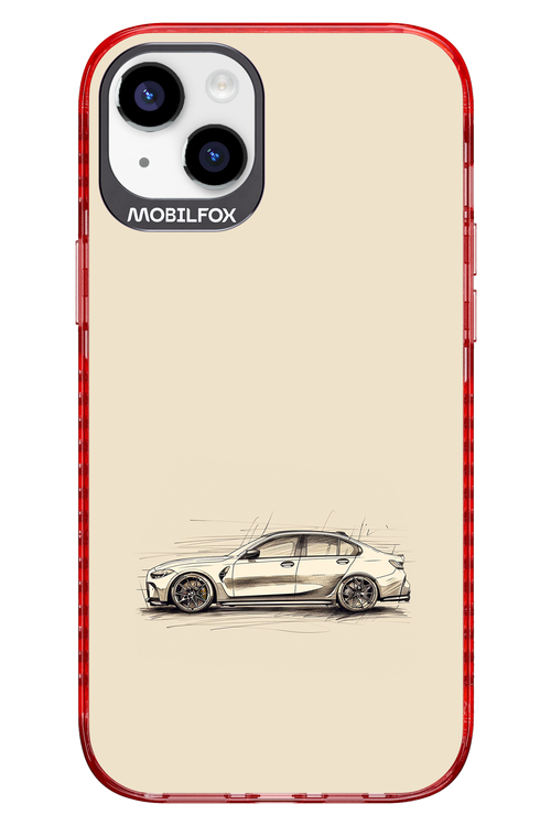 Sketch Car 2.0 - Apple iPhone 14 Plus