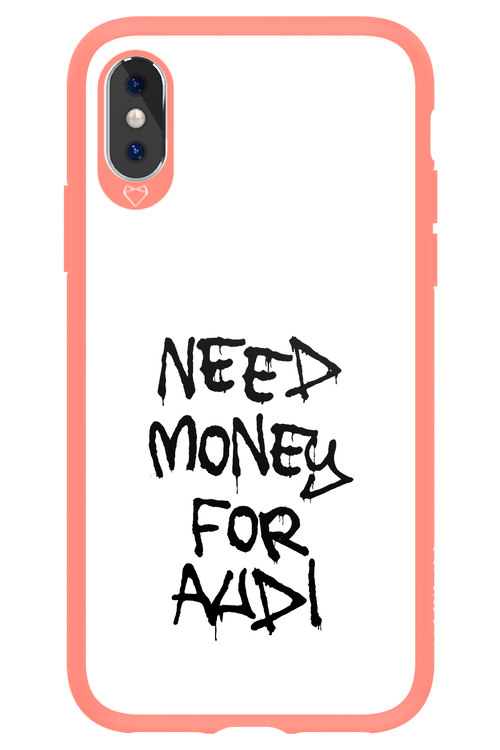 Need Money For Audi Black - Apple iPhone X