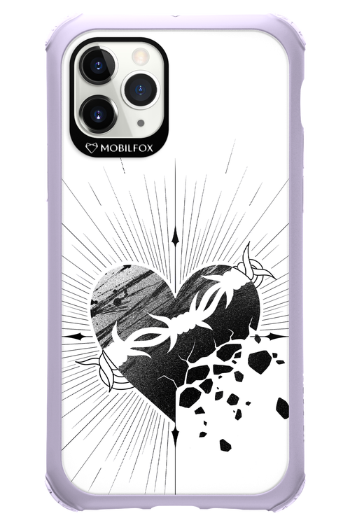 Fekete Szív - Apple iPhone 11 Pro