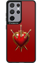 Heart Attack Red - Samsung Galaxy S21 Ultra