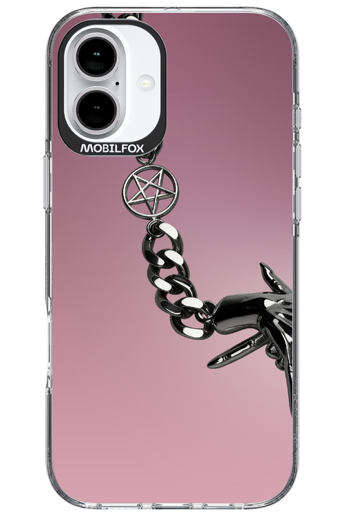 Chain stanga roz 2.0 - Apple iPhone 16 Plus