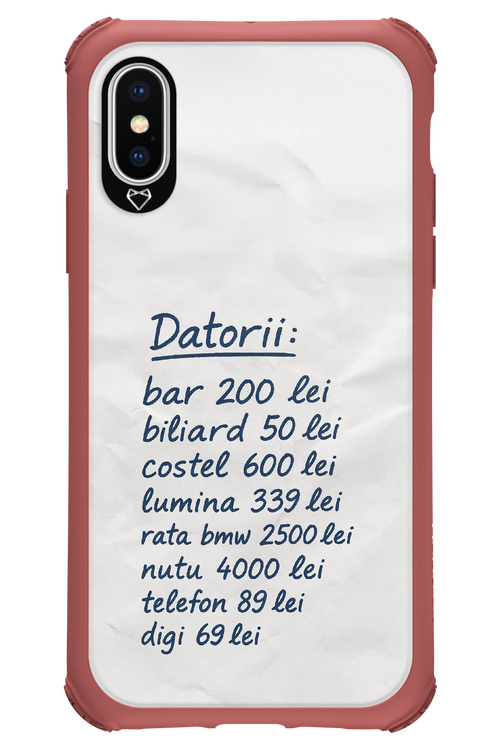 The List - Apple iPhone X