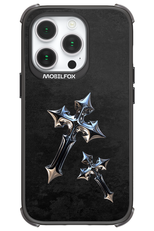 Chrome Crosses 2.0 - Apple iPhone 14 Pro